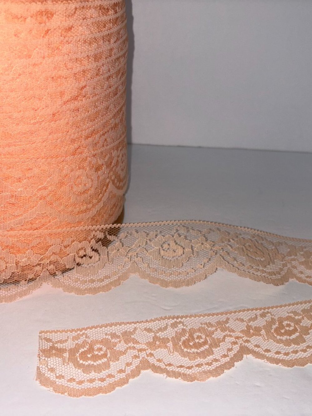 NEW Vintage Orange Scallop Lace 2" Wide per 15 Yards More Available